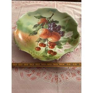 Vintage large decorative hanging bowl- Victoria Austria